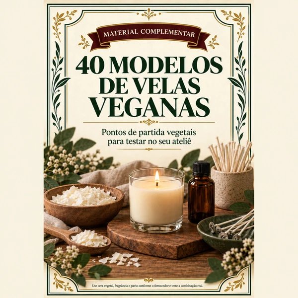 40 Modelos de Velas Veganas